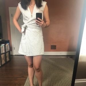 Zara White Linen Romper